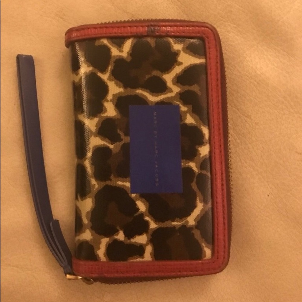 Marc Jacob Animal Print Cell Phone Wallet